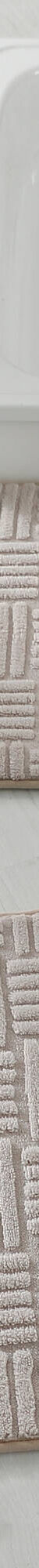 Tapis de bain effet damier (taupe) Tapis de bain effet damier (taupe)